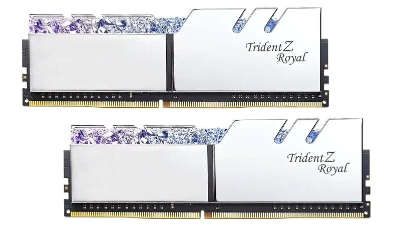 Оперативная память 32 Gb 4000 MHz G.Skill TRIDENT Z ROYAL (F4-4000C19D-32GTRS)