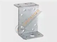 Уголок крепежный Z-образный 35 * 70 * 35 * 55 * 2.0 мм.оцинкованный