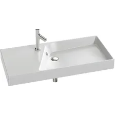 Раковина Jacob Delafon Rythmik 100 EXN112-Z-00 Белая