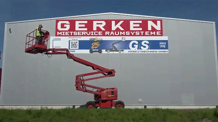 6986   Genie Z 4525 JDC Gelenkteleskop Arbeitsbühne  Articulated Boom Lift
