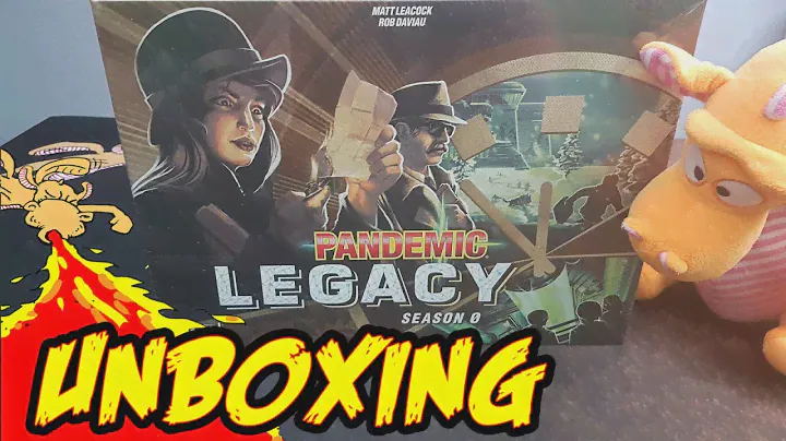 Pandemic Legacy: Season 0 - Unboxing (No Spoilers)