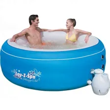 Гидромассажный бассейн Bestway Lay-Z-Spa 54100 голубой (206х71)