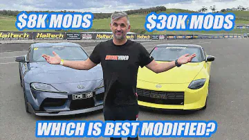 Modified Nissan Z vs Supra - Which Is Best Japanese RWD Sports Car for Enthusiasts?  Track Battle!