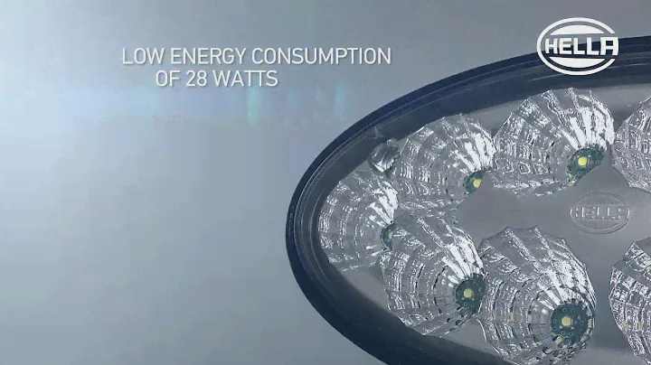 HELLA worklights - Oval 90 LED