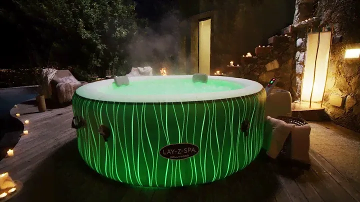 Spa gonflable Lay-Z-Spa Hollywood LED 2022 | Bestway