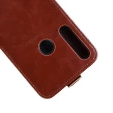 Флип чехол книжка вертикальная для Huawei P Smart Z - Коричневый