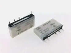 Реле HF41F/24-Z Тип 22.1 24VDC 1C(SPDT) 6A Hongfa 28*5*15mm (3.75_11.25_5_5mm расстояние между выводами)