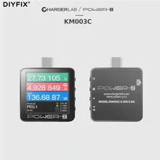 Абсолютно Новый ChargerLAB Power-Z KM003C Портативный USB-C Тестер PD3.1 QC5.0 Цифровой Вольтметр Амперметр Power Bank Тестер