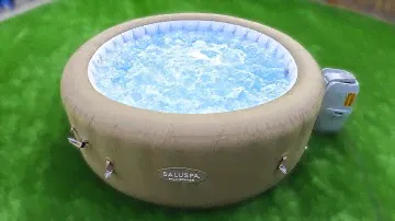 Unboxing Costco's SaluSpa Palm Springs Inflatable Hot Tub