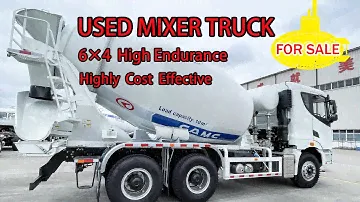 #usedcars White H9 mixer #truck