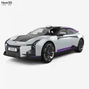 HiPhi Z 2024 3D model