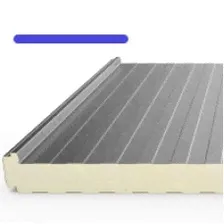 Стеновая ТСП 100x1000 мм, МВ, Z-Lock, гладкий профиль, RAL 9003