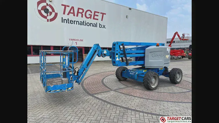 782148 GENIE Z-45/25J RT BOOM 4x4 Z45/25 DIESEL ARTICULATED WORK LIFT W/ JIB 1605CM 10-14 2663HRS
