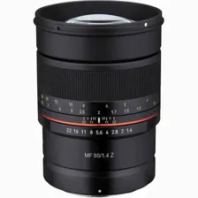 Объектив SAMYANG MF 85mm f/1.4 AS IF Nikon Z