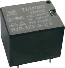 HJR-3FF-12VDC-S-Z, Реле 1пер. 12VDC, 7A/240VAC