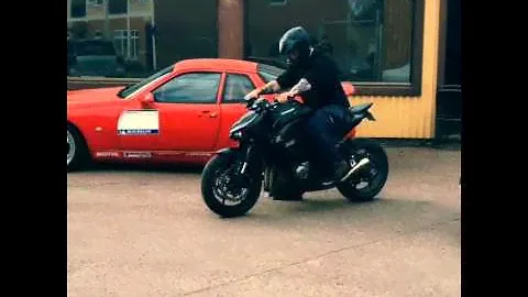 Kawasaki z1000 2014 full akrapovic megaphone exhaust