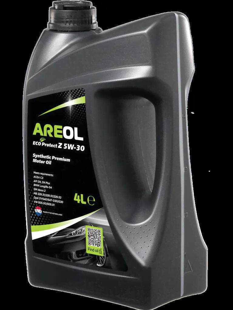 Масло моторное синтетическое AREOL ECO Protect Z 5W-30 4 L