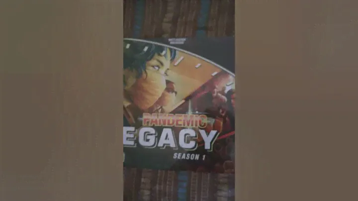 Pandemic legacy season 1 unboxing