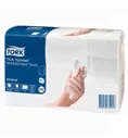 Бумажные полотенца Tork Multifold H2, 471150, листовые, Z-сложение, белые, 190шт, 2 слоя