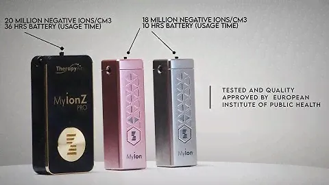 MyIon & MyIonZ PRO - Wearable air purifiers by Zepter International
