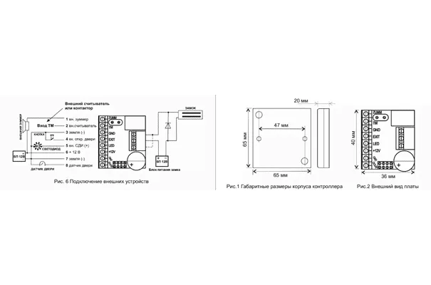 Автономный контроллер СКУД Z-5R Relay-2