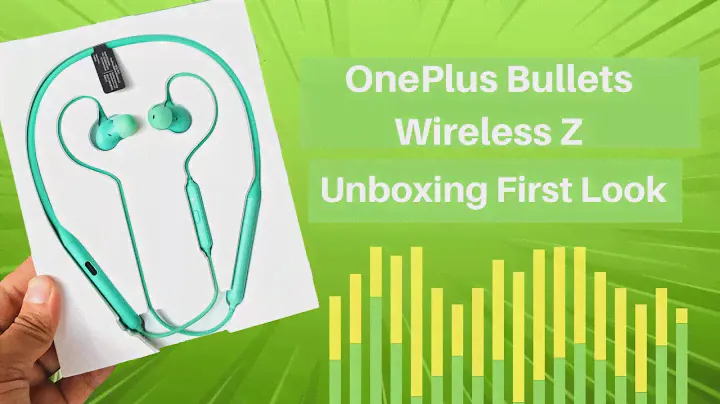 OnePlus Bullets Wireless Z Unboxing & First Look (Mint Color) 💚