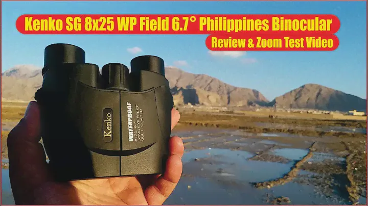 Kenko SG 8x25 WP Philippines Binocular Review and Zoom Test Video