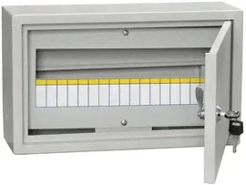 Корпус металлический ЩРн-18 (265х440х120мм) IP31 TITAN 3 IEK MKM14-N-18-31-Z
