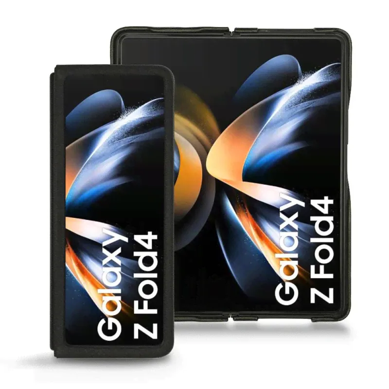 Samsung Galaxy Z Fold4 leather cover-0
