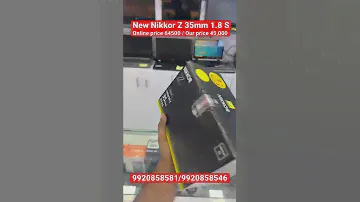 Nikkor Z 35mm 1.8 S | New dslr lenses | Z series Lenses | Camsik Mumbai