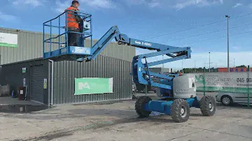 2000 GENIE Z-45/25J ARTICULATED DIESEL BOOM LIFT FOR AUCTION