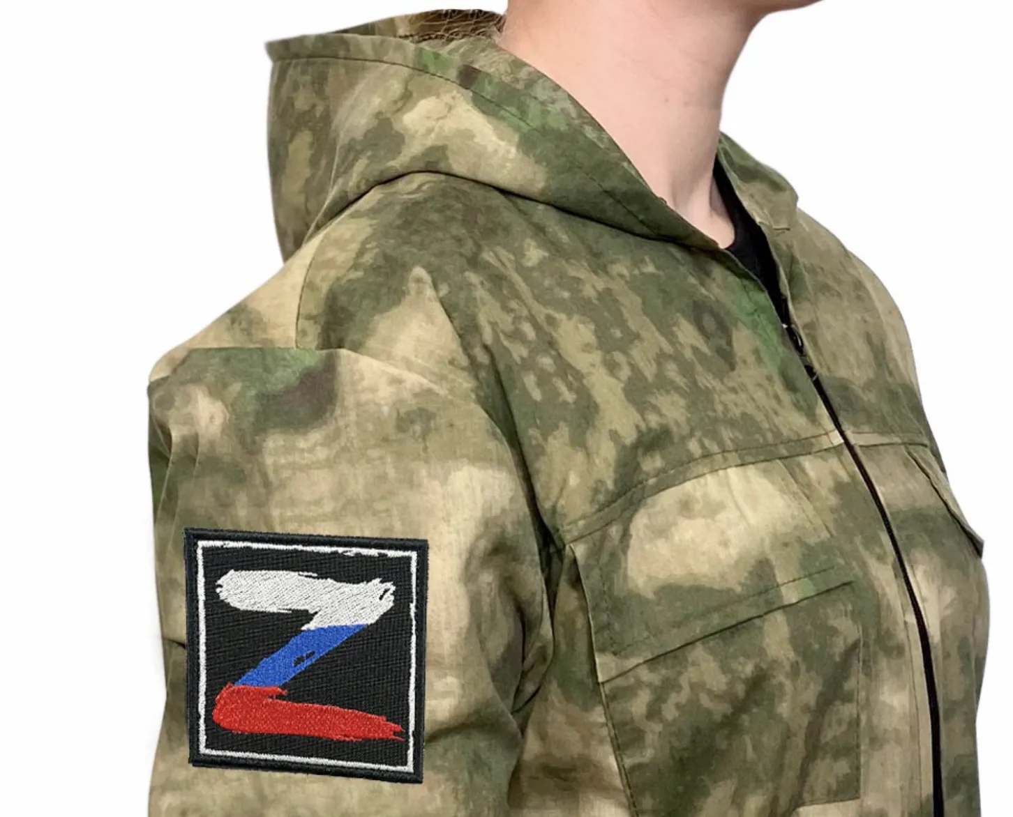 Шеврон Z (триколор) - на липучке-2