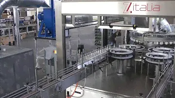 Лазерная этикетировочная машина Z-ITALIA для снятия этикетки с возвратных стеклянных бутылок