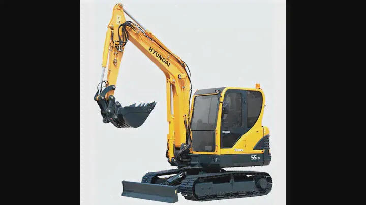Hyundai Crawler Excavator R55-9 - Service Manual - Operators Manual - Wiring Diagrams