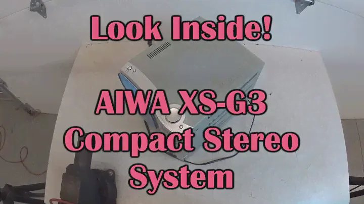 Look Inside! AIWA XS-G3 Compact Stereo System