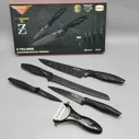Набор кухонных ножей из нержавеющей стали 5 предметов Mercury Z pro-line MC-9269/ Подарочная упаковка