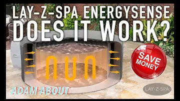 SAVE MONEY & ENERGY with Lay Z Spa EnergySense