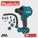 вакуумный воздуходув Makita DAS180Z DAS180ZO LXT Аккумуляторный воздуходув Аккумуляторный Пылеуловитель 18V Литиевый Электроинструмент пылесос